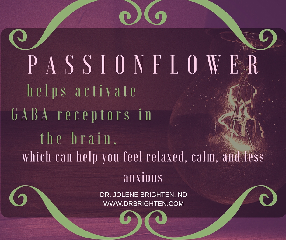 FB Passionflower helps activate GABA receptors in the brain, which can help you feel relaxed, calm, and less anxious