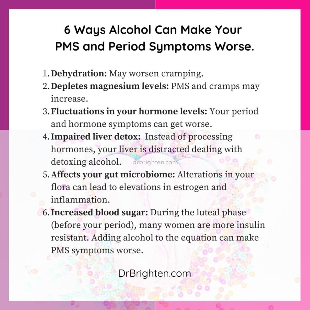 alcohol women's hormones