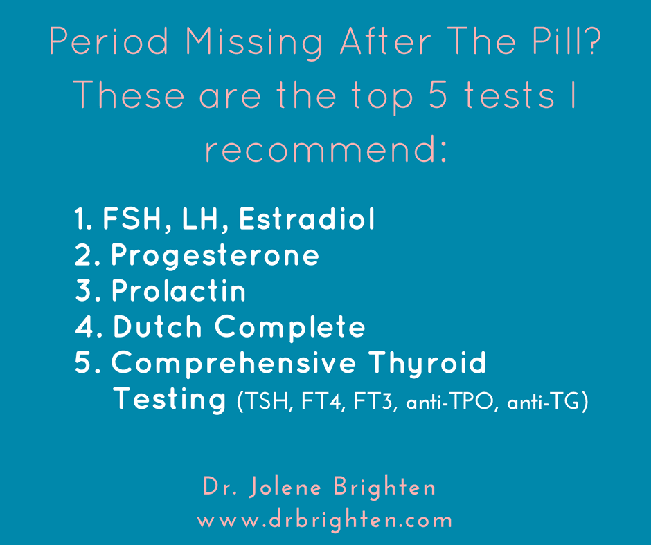 Period Missing Using Pill | DrBrighten.com