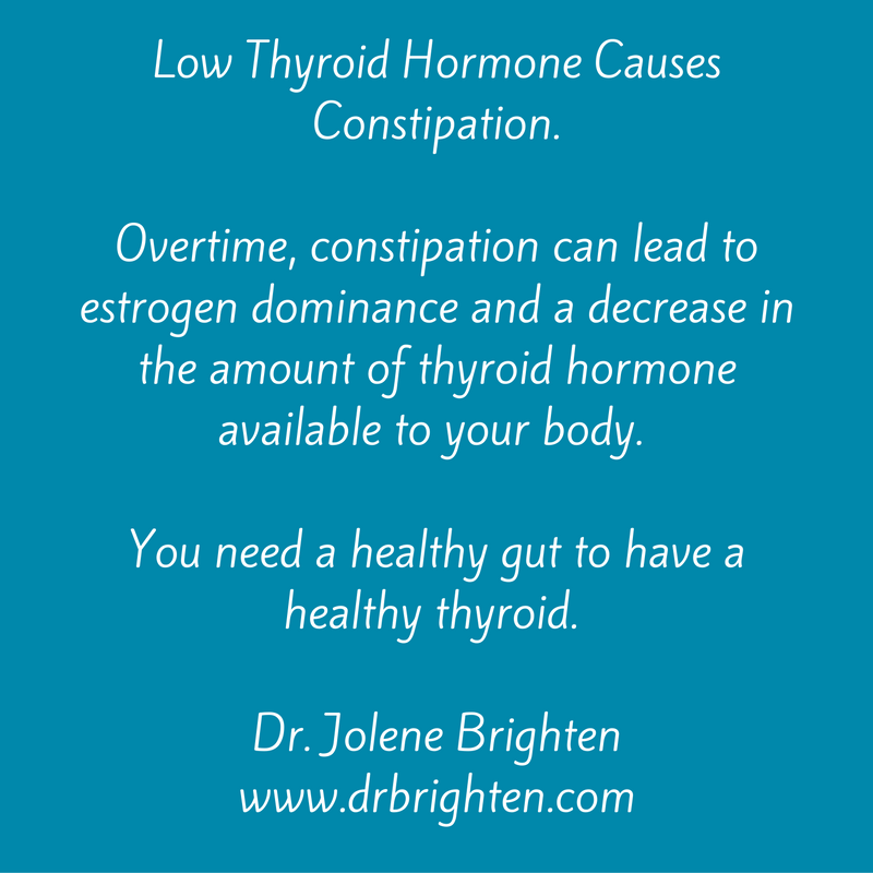autoimmune thyroid disease and constipation